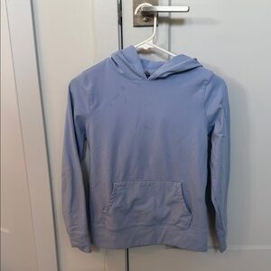 Soft Light Blue Pullover Hoodie